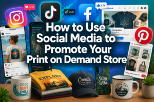 How to Use Social Media to Promote Your Print on Demand Store